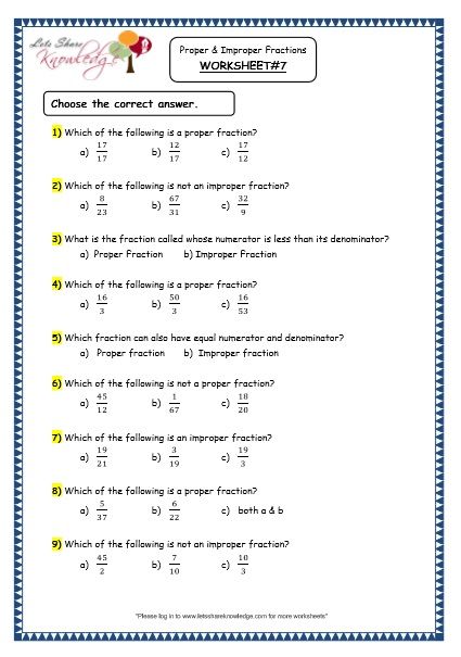 Grade 4 Maths Resources (2.1 Proper and Improper Fractions Printable Worksheets) Proper Fractions Activities, Grade 4 Math Worksheets Fractions, Proper And Improper Fractions Worksheets, Types Of Fractions Worksheets, Fractions Worksheets For Grade 2, Fractions Worksheets 4th Grade, Fraction Worksheets Grade 4, Improper Fractions Worksheet, Fractions Worksheets Grade 3