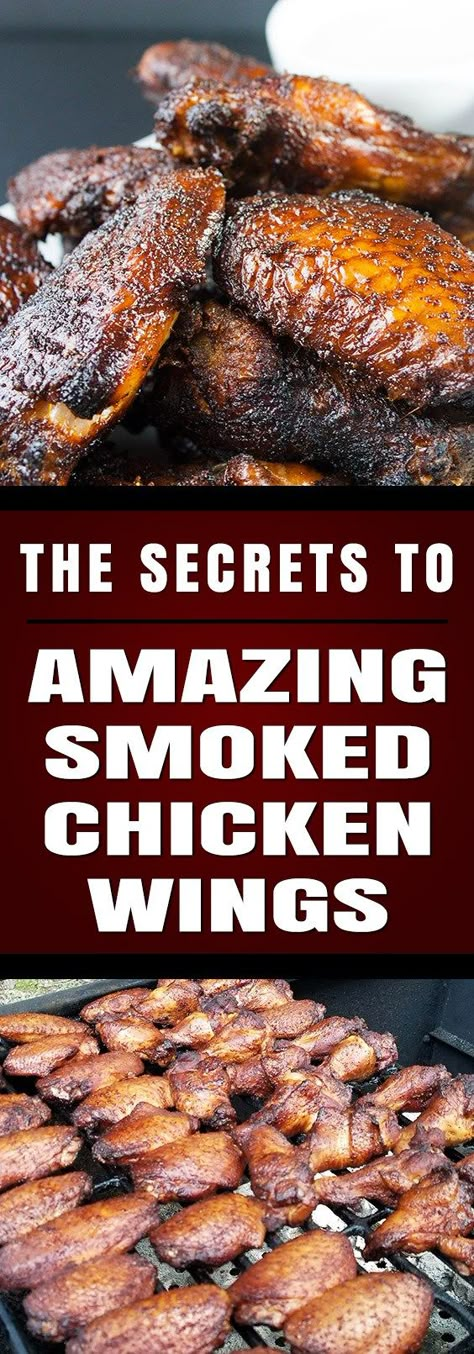 Smoker Recipes Electric, Smoked Wings, Smoker Ideas, Traeger Grill Recipes, Smoked Chicken Wings, Green Egg Recipes, Smoked Recipes, Kentucky Fried Chicken, Smoker Cooking