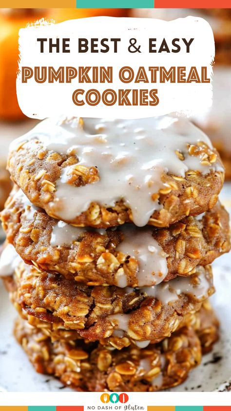 How to Make Pumpkin Oatmeal Cookies Pumpkin Oat Cookies, Pumpkin Oat Recipes, Recipe With Pumpkin Puree, Pumpkin Oats Cookies, Ultimate Oatmeal Cookies, Pumpkin Oatmeal Breakfast Cookies, Recipes With Pumpkin Puree, Pumpkin Oatmeal Latte Cookies, Brown Butter Pumpkin Latte Oatmeal Cookies