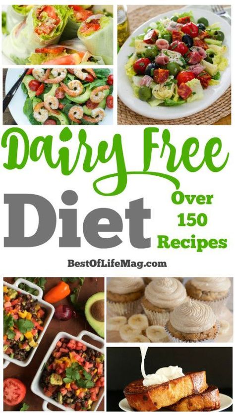 Take control of your dairy free diet with the ultimate list of recipes for every meal of the day! Dairy Free Cooking, Lactose Free Recipes, Vegetarian Meals For Kids, Nutribullet Recipes, Dairy Free Dinner, Lactose Free Diet, Overnight Oat, Dairy Free Diet, Meal Of The Day