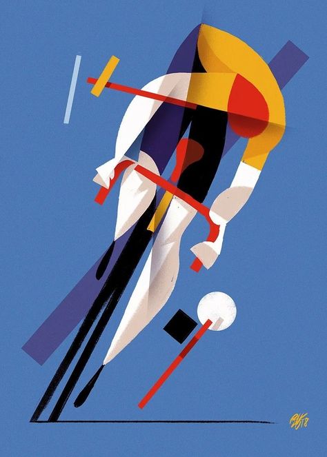 Cycling Artwork, Cycling Posters, Bike Illustration, Bike Poster, Creation Art, Design Illustrations, Sport Illustration, Bicycle Art, Cycling Art