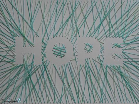 HOPE - My Word for 2022 Stitched on Paper @FanningSparks Doubling Down on Hope: My Word for 2022 – FanningSparks Thread On Paper, Pin And Thread Art, Macrame Frame, Paper Stitching, Art Assessment, Stitching On Paper, Embroidered Photo, Art Textiles, Embroidery Letters