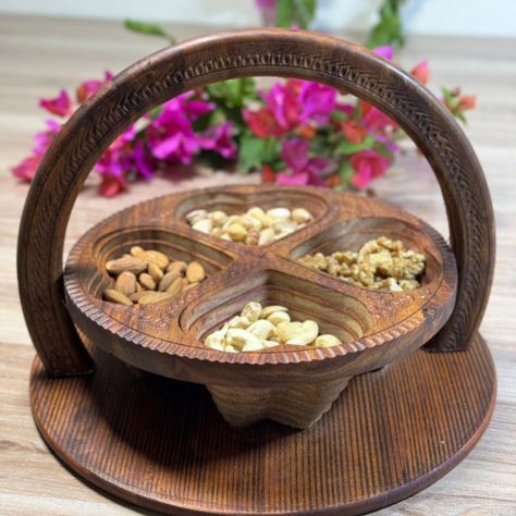 Handcrafted sheesham wood dry fruit foldable basket 🧺, crafted form the finest quality of wood by our proficient artisans #kraftsone . . . . . . 🔗 www.kraftsone.in ⬇️ ✅Follow us @kraftsone1 ✅Follow us @kraftsone1 ✅Follow us @kraftsone1 . #handmade #handicrafts #woodcarving #woodcarving #madeinindia #woodworker #madeinindia #saharanpurhandicrafts #indiandecor #homedecor #homeimprovement#handmade #handicrafts #homedecor #kitchendesign #kitchenware #kitchensupplies #woodworker #handicrafts #c... Dry Fruit, Sheesham Wood, Indian Decor, Wooden Gifts, Kitchen Supplies, Wood Art, Link In Bio, Kitchen Design, Woodworking