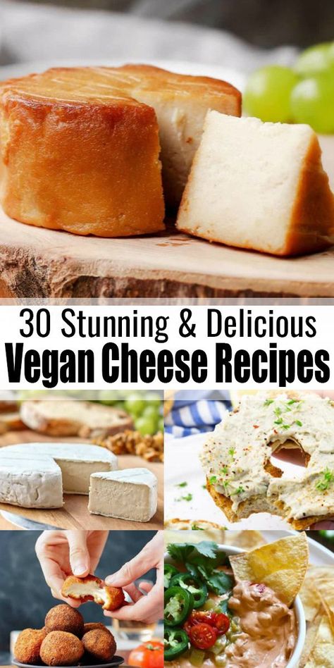 Homemade Vegan Cheese, Cheese Alternatives, Vegan Cheese Recipes, Dairy Free Cheese, Vegan Sauces, Vegan Alternatives, Homemade Cheese, Vegan Appetizers, No Dairy Recipes