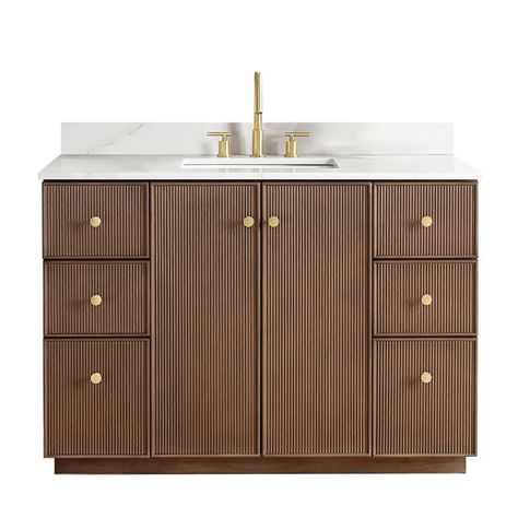 Calacatta Quartz, Ceramic Undermount Sink, Modern Tops, Bathroom Vanity Tops, Undermount Sink, Stone Countertops, Single Sink, Stone Top, Single Bathroom