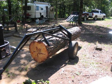 log arch | trees on my property, and I log them using a Yamaha ATV and a log arch ... Wood Splitting Maul, Log Holder For Chainsaw, Firewood Sawbuck, Alaskan Chainsaw Mill, Used Farm Tractors, Diy Bandsaw, Portable Saw Mill, Sawmill Lumber, Bandsaw Mill