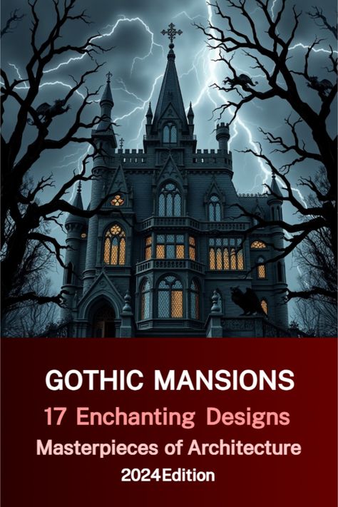 Gothic mansion designs Gothic Mansion Aesthetic, Gothic Mansion Floor Plan, Gothic Floor Plans, Gothic Mansion Exterior, Gothic Revival House Plans, Gothic House Plans, Victorian Gothic Mansion, Victorian Gothic House, Goth Architecture