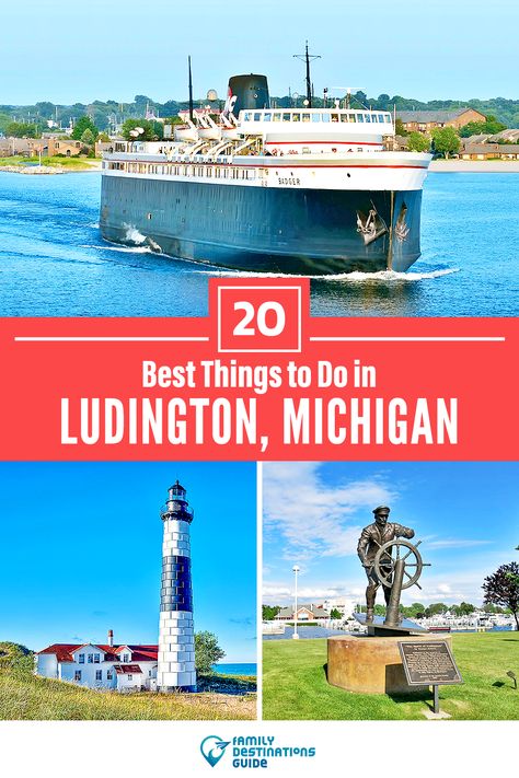 Things To Do In Ludington Michigan, Ludington Michigan Things To Do In, Lighthouses In Michigan, Luddington Michigan, Things To Do In Michigan, Pentwater Michigan, Lexington Michigan, Ludington Michigan, Michigan Travel Destinations