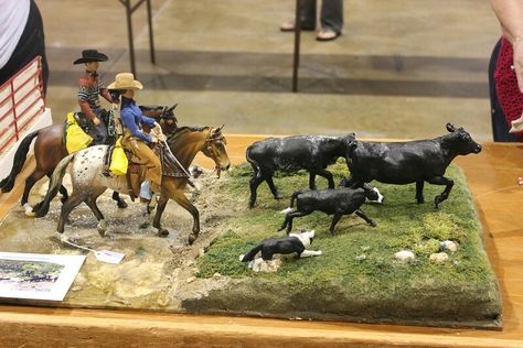 Bryer Horses Display, Breyer Diorama, Horse Diorama, Schleich Ideas, Model Horse Tack, Bryer Horses, Horse Showing, Horse Facts, Breyer Horse