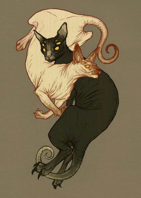 Lenka Simeckova Deviant Art Animals, Lenka Simeckova, Black Cat Character, Artistic Illustration, Comics Illustration, Inspiration Illustration, Bel Art, Art Noir, Amazing Artists