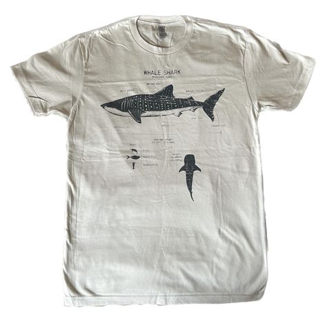 Oversized White Graphic Tee, Funky Shirts, Shark Shirt, Roblox Shirt, Big Shirt, Whale Shark, Cute Pajamas, Graphic Tee Design, Back To School Shopping