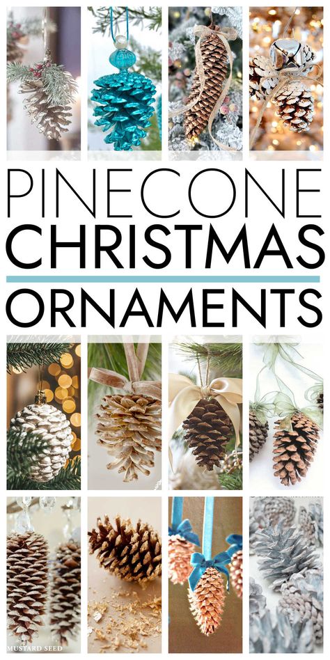 Homemade Pinecone Christmas Ornaments Christmas Ornaments Made From Pinecones, Star Tree Ornaments, Diy Pinecone Ornaments Xmas, 4-h Christmas Ornaments, Diy Christmas Ornaments Pinecones, Christmas Tree Pinecones Decorations, Pinecone Star Ornament, Christmas Ornaments With Pine Cones, Christmas Tree With Pinecones Decoration