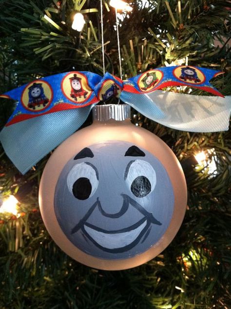 Thomas The Train Ornament Thomas Ornament Thomas The by CamBCar, $20.00: Diy Thomas The Train, Chemistry Christmas Ornaments, Train Christmas Tree, Train Crafts, Thomas The Train Party, Train Christmas, Train Ornament, Diy Christmas Presents, Diy Christmas Tree Ornaments