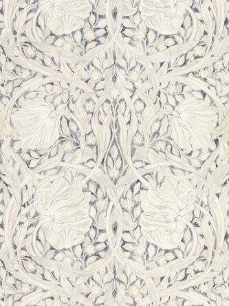 Pimpernel Wallpaper, Morris Co Wallpaper, Morris Homes, Sandberg Wallpaper, Wallpaper Inspiration, Metallic Wallpaper, Powder Bath, Wallpaper Border, Wallpaper Calculator