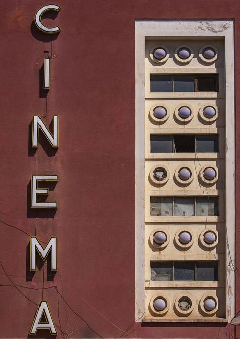 Rome Empire, Asmara Eritrea, Kino Box, Quentin Tarantino Movies, Eric Lafforgue, Horn Of Africa, Vacation Photography, I Love Cinema, Cinema Film