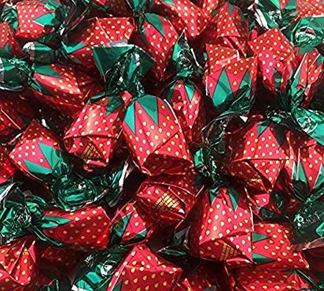 Strawberry Bon Bons, Strawberry Kitchen, Strawberry Candy, Old Fashioned Candy, Strawberry Jelly, Strawberry Filling, Romantic Gifts For Her, Bulk Candy, Candy Store