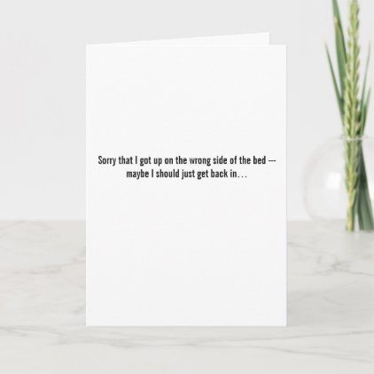 Woke up on wrong side of the bed Join Me? Card Bed Humor, Bridal Party Proposal, Custom Greeting Cards, Join Me, I Card, Bridal Party, Wake Up, Your Dream, Dreaming Of You