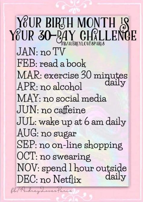 Interesting #30DayChallenge by your birth month! Your Birth Month Your Name, Birth Month Facts, Your Birth Month Your Celebrity Crush, Birth Month Personality, Soulmate Test, Birth Month Quotes, Blood Sugar Diet, Winning The Lottery, Christmas Bedroom