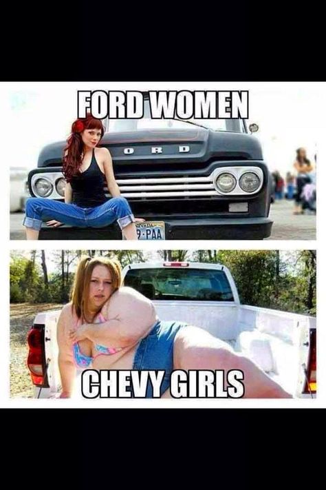 Ford vs. Chevy Chevy Vs Ford, Chevy, Ford, Memes