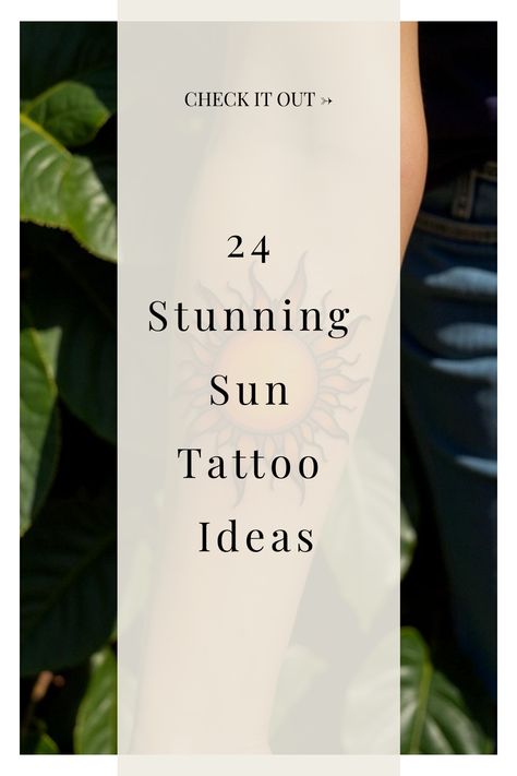 24 Stunning Sun Tattoo Ideas Sunlight Of The Spirit Tattoo, Pagan Sun Tattoo, Sun Tattoo Meaning Symbols, Tiny Sun Moon Star Tattoo, Sunny Name Tattoo, Sunrise Ocean Tattoo, Dainty Sunshine Tattoo, Small Sun Moon And Stars Tattoo, Fine Line Sunshine Tattoo