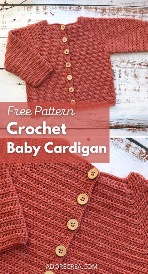 Crochet 12 Month Sweater, Crochet Baby Cardigan And Hat Free Pattern, Crochet Baby Boy Sweaters Free Patterns, Simple Crochet Baby Cardigan Free Pattern, Crochet Sweater Infant, 6-12 Month Crochet Cardigan Free Pattern, Crochet Baby Bunting Free Pattern, Baby Jacket Crochet Pattern Free, Infant Crochet Sweater Pattern Free