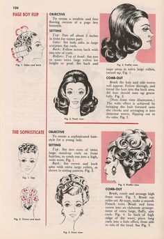 Page Boy Flip is fai 1960s Hair Setting Pattern, 1960s Roller Set, Roller Sets, Vintage Hairstyle, Vintage Hairstyles Tutorial, 1960s Hair, Vintage Curls, 60s Hair, 70s Hair