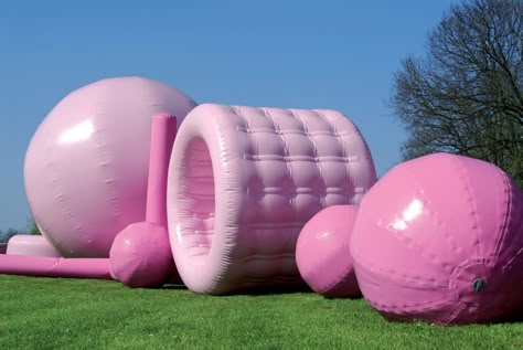 TOPOTEK 1, Hanns Joosten · Inflatables · Divisare Inflatable Playground, Landscape Elements, Public Sculpture, Keep The Lights On, Sculpture Installation, Pop Up Store, Land Art, How To Run Faster, Art Festival