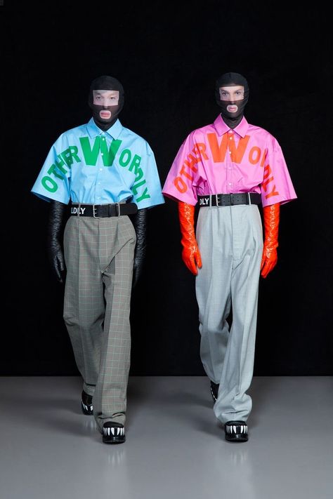 Chica Cool, Walter Van Beirendonck, Menswear Runway, Menswear Fashion Show, Design Textile, Menswear Fashion, Winter 2022, Fall 2022, Menswear Collection