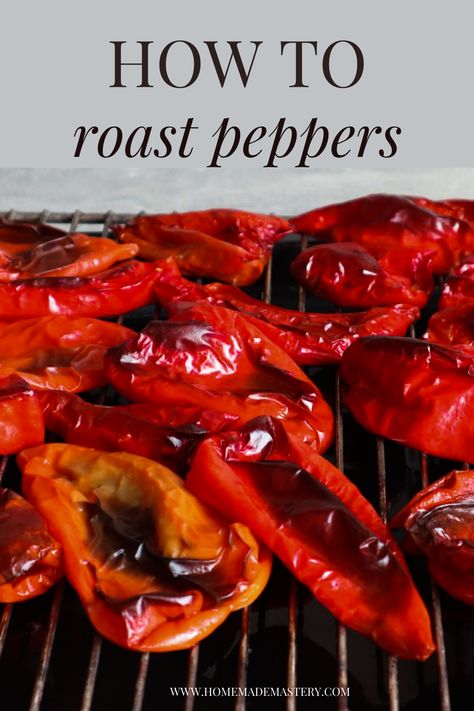 Red Peppers Roasted, Roasted Hot Peppers Oven, Roasted Sweet Peppers Oven, Roasted Green Peppers Oven, Grilling Peppers On The Grill, Roasting Peppers In Oven, Roasting Peppers And Onions In The Oven, Roast Peppers In Oven, Roasted Banana Peppers