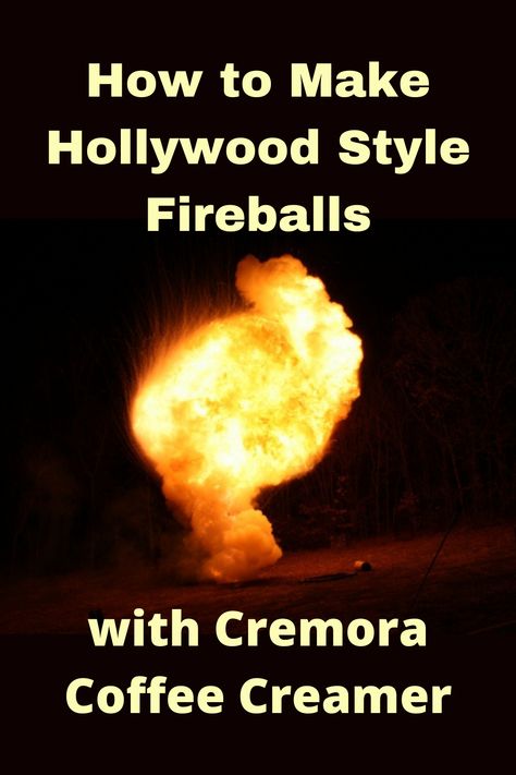 How to Make Hollywood Style Fireballs with Cremora Coffee Creamer. That's right boys and girls you two can make giant fireballs right in your own backyard that look just like the ones in the big budget hollywood movies. And all you need is a bucket, black powder, fuse, and some cheap coffee creamer. Homemade Fireworks, How To Make Fireworks, Fun Experiments For Kids, Diy Rocket, Diy Science Experiments, Cheap Coffee, Survival Skills Life Hacks, Fire Works, Survival Life Hacks