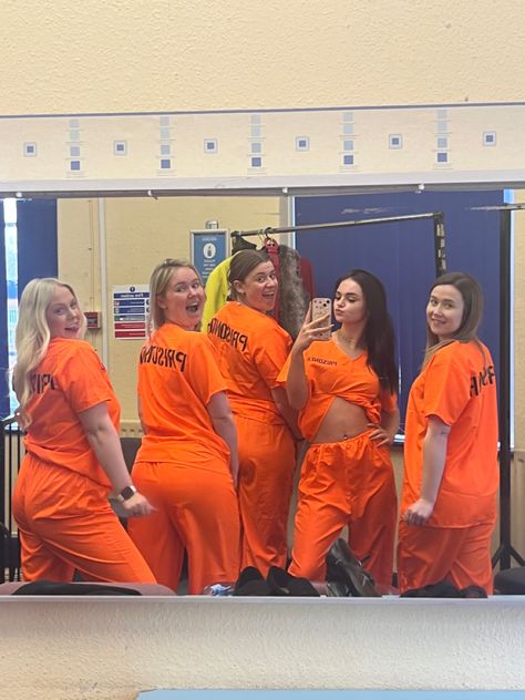 Prison Aesthetic Female, Prison Aesthetic, Crew Photoshoot, Inmate Costume, Prison Jumpsuit, Prison Outfit, Prison Wife, Candle Queen, Prisoner Costume