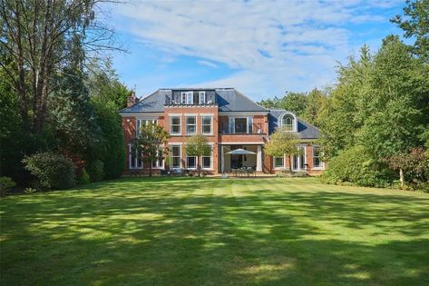 Princes Drive, Oxshott, Leatherhead, Surrey In Oxshott, England, United Kingdom For Sale (14251421) Mansions In London England, Crown Estate, Scotland Estate Country Houses, Large Driveway, 1.61 London Mansion, Decking Area, Electric Gates, Large Balcony, Grand Entrance