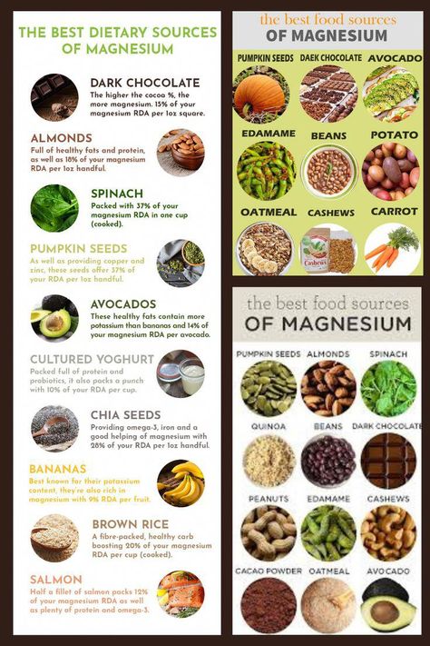 Explore a diverse array of foods rich in magnesium, essential for supporting muscle function, nerve health, and overall well-being. From leafy greens like spinach and kale to nuts, seeds, and whole grains like quinoa and oats, incorporating these magnesium-rich options into your diet can help regulate blood sugar levels, support bone health, and promote relaxation. Discover how adding these nutrient-packed foods to your meals can help you meet your daily m Magnesium Rich Recipes, Foods Rich In Magnesium, Magnesium Foods, Foods High In Magnesium, Healthy Shopping List, Food Vitamins, High Energy Foods, Magnesium Rich Foods, Meal Prep For Beginners