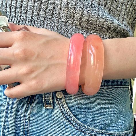 Embrace the gentle blush of admiration with our pink jade bangle, delicately veined and polished to perfection.🍊💗 #elegantblush #wearyourheart #pinkjade #summervibes #lifestyle Pink Jade Jewelry, Jade Charm, Pink Jade, Jade Bangle, Jewelry Lookbook, Jade Jewelry, Jewellery Design, Luxury Jewelry, Jade