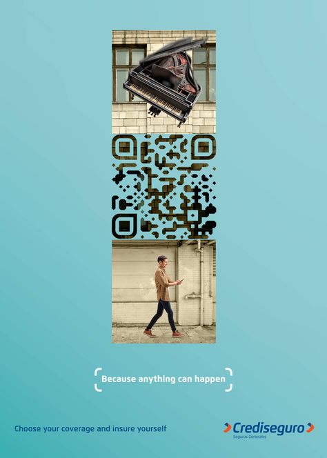 Crediseguro: Encounters • Ads of the World™ | Part of The Clio Network Banks Ads, Insurance Ads, Advertising Graphics, Ads Creative Advertising Ideas, 광고 디자인, Ad Of The World, Creative Advertising Design, Publicidad Creativa, Best Ads