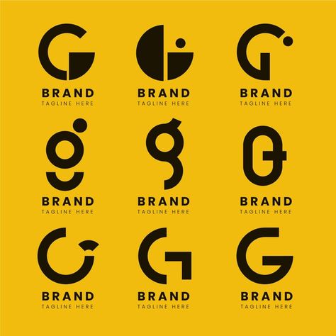 Genesis Logo Design, G Typography, Genesis Logo, Letter G Logo Design, G Letter Logo, Two Letter Logo, G Logo Design, Logo Design Inspiration Vintage, Go Logo