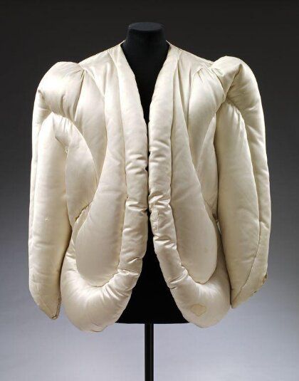 Evening Jacket | Charles James | V&A Explore The Collections Quilt Fashion, Quilted Fashion, Ugg Fashion, Quilting Fashion, Charles James, Pattern Hack, Shoes Ugg, Evening Jacket, 1930s Fashion