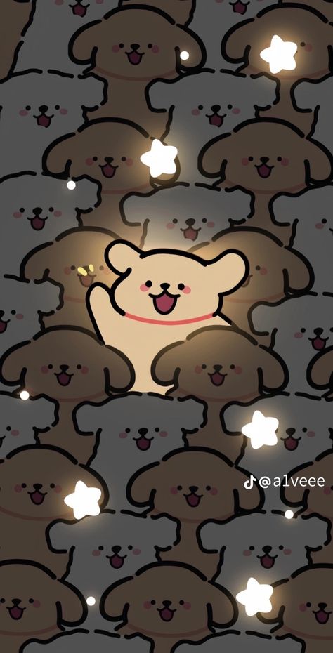 Cute Home Screen Wallpaper, Cocoppa Wallpaper, Iphone Wallpaper Kawaii, 강아지 그림, Wallpaper Doodle, Cute Desktop Wallpaper, Japon Illustration, Cute Couple Wallpaper, Iphone Wallpaper Themes