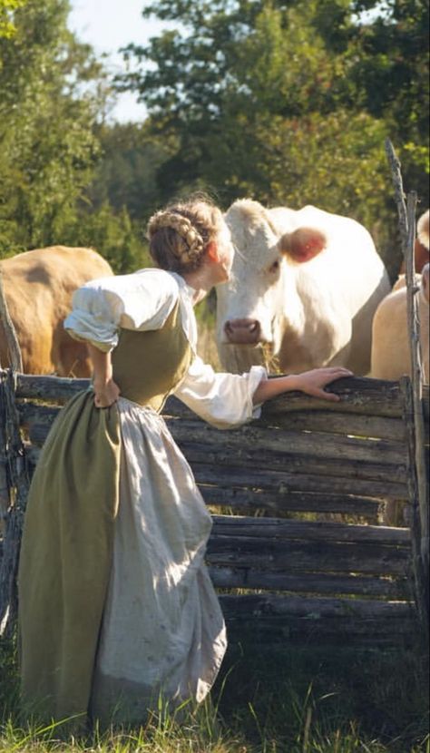 Milking Cows, Old Fashion Dresses, Decorative Stitching, Anne Of Green Gables, Future Life, Book Inspiration, The Shirt, Historical Fashion, Simple Life