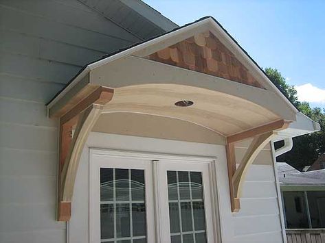 Visit the post for more. Farmhouse Canopy Beds, Door Overhang, Backyard Canopy, Porch Roof, Door Canopy, Patio Canopy, Patio Roof, Basement Remodel, Pergola Plans