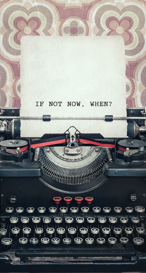 If not now when? Typewriter quote iPhone wallpaper background lockscreen Quote Iphone Wallpaper, Background Lockscreen, If Not Now When, Typewriter Quotes, Iphone Lockscreen Wallpaper, Not Now, Iphone Lockscreen, Quote Iphone, Wallpaper Iphone Quotes