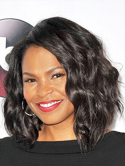 Enjoy Our Great Selection of Celebrity Wigs. Browse Fashionable Bobs Wavy Shoulder Length Black Full Lace Nia Long Wigs Full Lace Wig Glueless, Yaki Hair, Celebrity Wigs, Nia Long, Human Lace Wigs, I Tip Hair Extensions, Kids Wigs, Beach Wave Hair, Indian Remy Hair