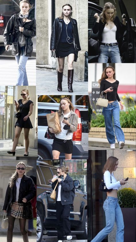 Celeb Off Duty Style, Model Off Duty 90s Aesthetic, 90s Celebrities Street Style, Model On Duty Style, Model Off Duty Aesthetic Wallpaper, Basic Celebrity Outfit, Supermodel Outfits Street Styles, Celebrity Off Duty Style, 90s Supermodel Off Duty Aesthetic