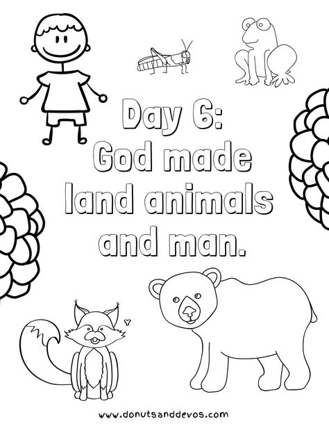 Creation Bible Lessons, Creation Coloring Pages, Creation Bible, Family Vision, Sunday School Coloring Pages, Kids Sunday School Lessons, Bible Worksheets, Children Church, Sunday School Kids