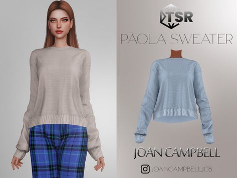 Sims 4 Cc Sweaters Female, Sweaters Sims 4 Cc, Sims 4 Mom Clothes, Sims 4 Cc Sweaters, Sims 4 Sweater, Mods Ts4, Sims 4 Wedding Dress, Cc Sims4, Sims Clothes