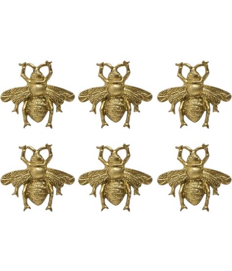 Check out these adorable pulls. Perfecf for any dresser uplift 😍😍😍 #interiordesign #dresser #kitchen #pulls #knobs #affiliatelink #vzhomeandgarden Handle For Door, Metal Bee, Handmade Cabinets, Gold Drawer Pulls, Gold Knobs, Furniture Handle, Cabinet Hardware Knobs, Kitchen Cabinet Knobs, Furniture Knobs