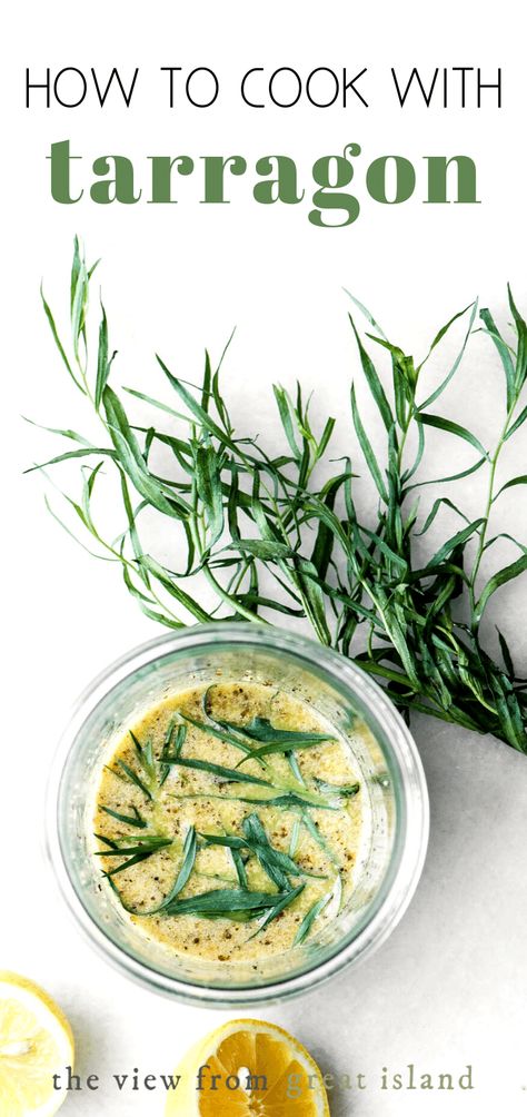 French Tarragon Recipes, Recipes Using Fresh Tarragon, Recipes Using Tarragon, Fresh Tarragon Recipes, Recipes With Tarragon, Tarragon Recipes Vegetarian, Tarragon Uses, Tarragon Sauce Recipes, Chopped Vegetable Salad