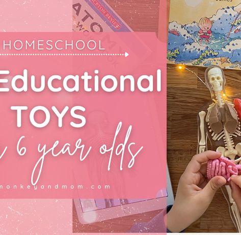 Toys For 6 Year Boy, Gift Guide For Men, Girls Gift Guide, Best Educational Toys, Gift Guide Women, Valentines Gift Guide, Gift Guide For Him, Gifted Education, Homeschool Mom