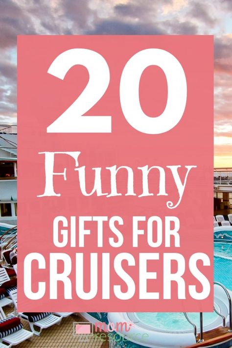 These funny gifts for cruisers are both unique & useful. Give practical gifts for cruisers in your life - gifts they will love to bring on their cruises. #cruise #cruising #cruiseship #gifts Personalized Cruise Gifts, Gifts For Cruise Gift Exchange, Cruise Group Gift Bags, Cruise Party Favors Gifts, Cruise Favor Bags, Cruise Care Package, Cruise Swag Bag Ideas, Cruise Care Package Gift, Cruise Kit Gift Ideas