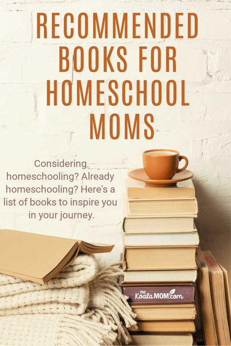 Recommended books for homeschool moms. Considering homeschooling? Already homeschooling? Here's a list of practical, helpful books to inspire and encourage you in your journey as a homeschooler. Homeschool Bookshelf, Teaching From Rest, Faith Based Books, Inspiration Books, Homeschool Books, Homeschooling Resources, How To Start Homeschooling, Recommended Books, Books For Moms